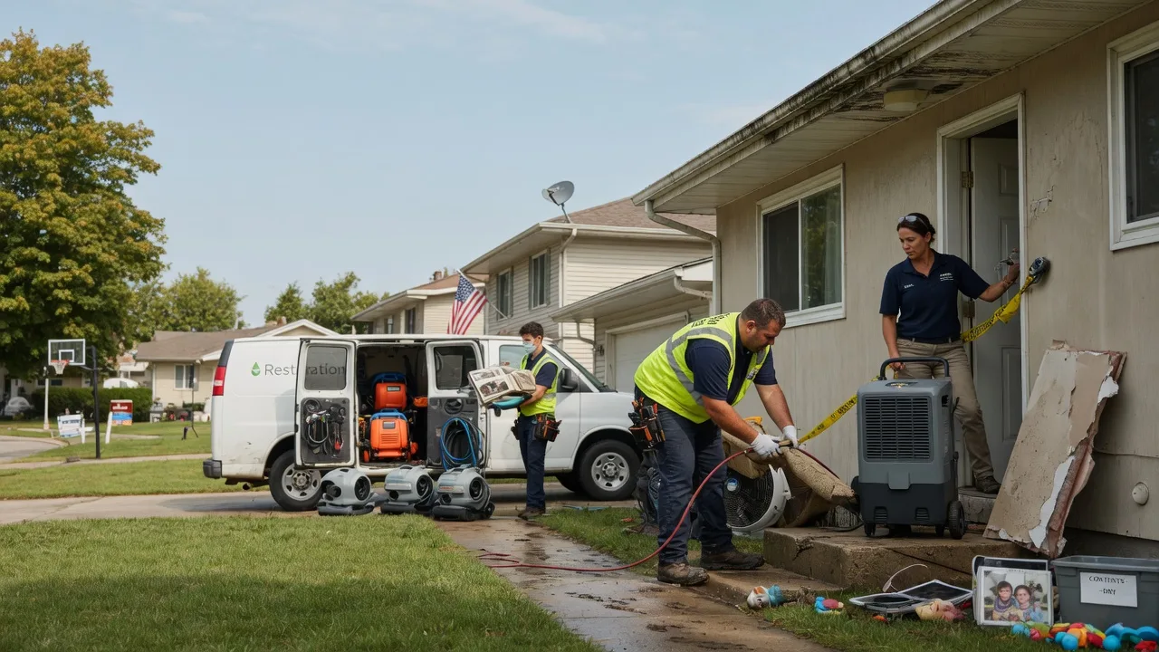 Water Damage Restoration in Brooklyn, MI near me